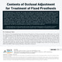 KDWC 2024 New York - No.39) Occlusal Adjustment for Treatment of Fixed Prosthesis Hands-on