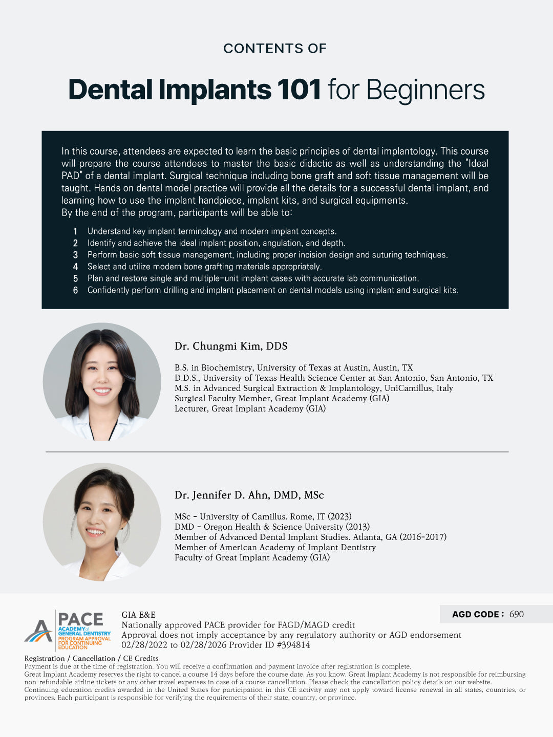 KDWC 2026 Dallas - No.22) Dental Implant 101 for Beginners Hands