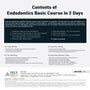 KDWC 2024 New York - No.23) Endodontic Basic Course in 2 Days Hands-on