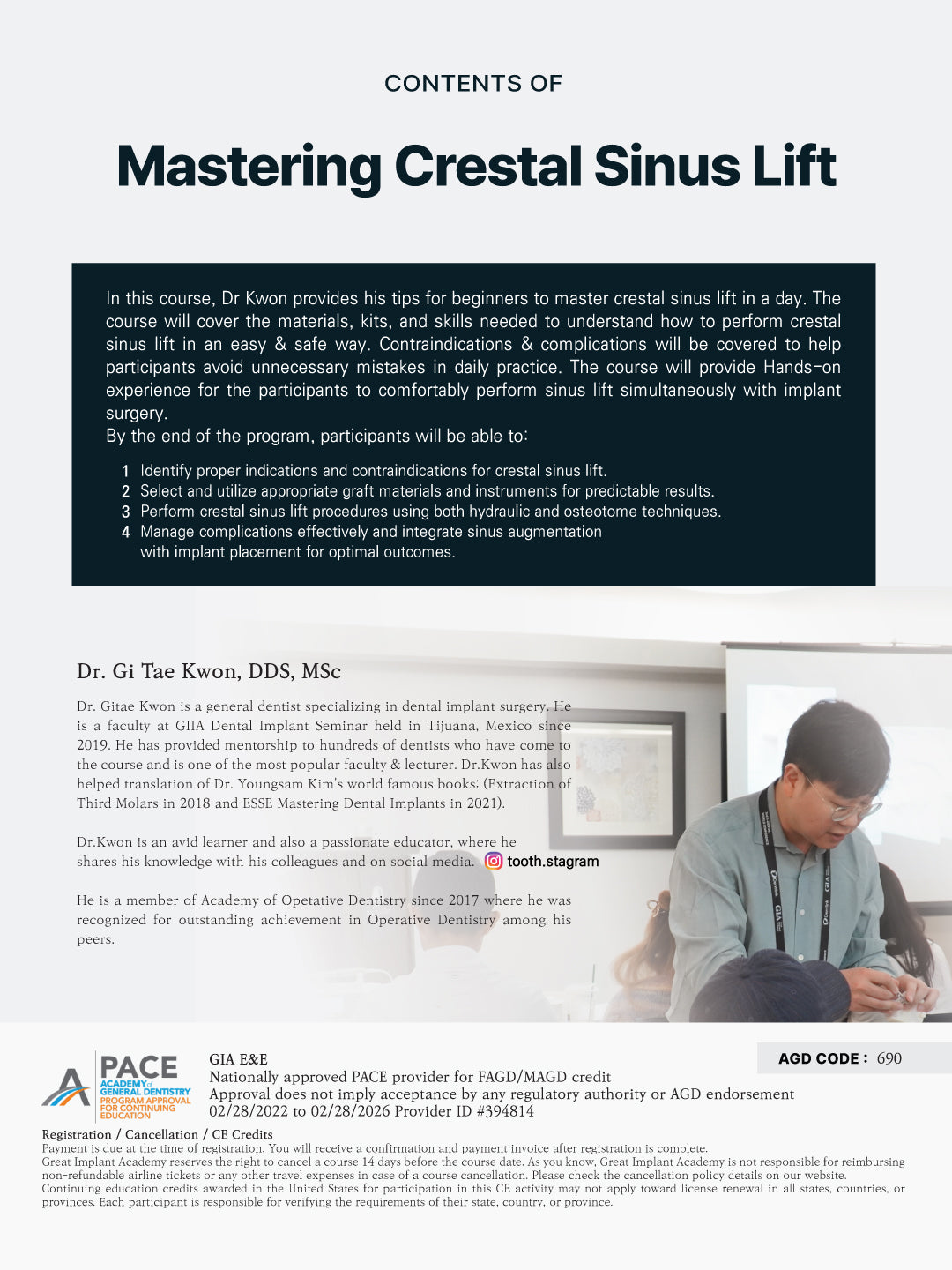 KDWC 2026 Dallas - No.28) Mastering Crestal Sinus Lift Hands-on [Fri]