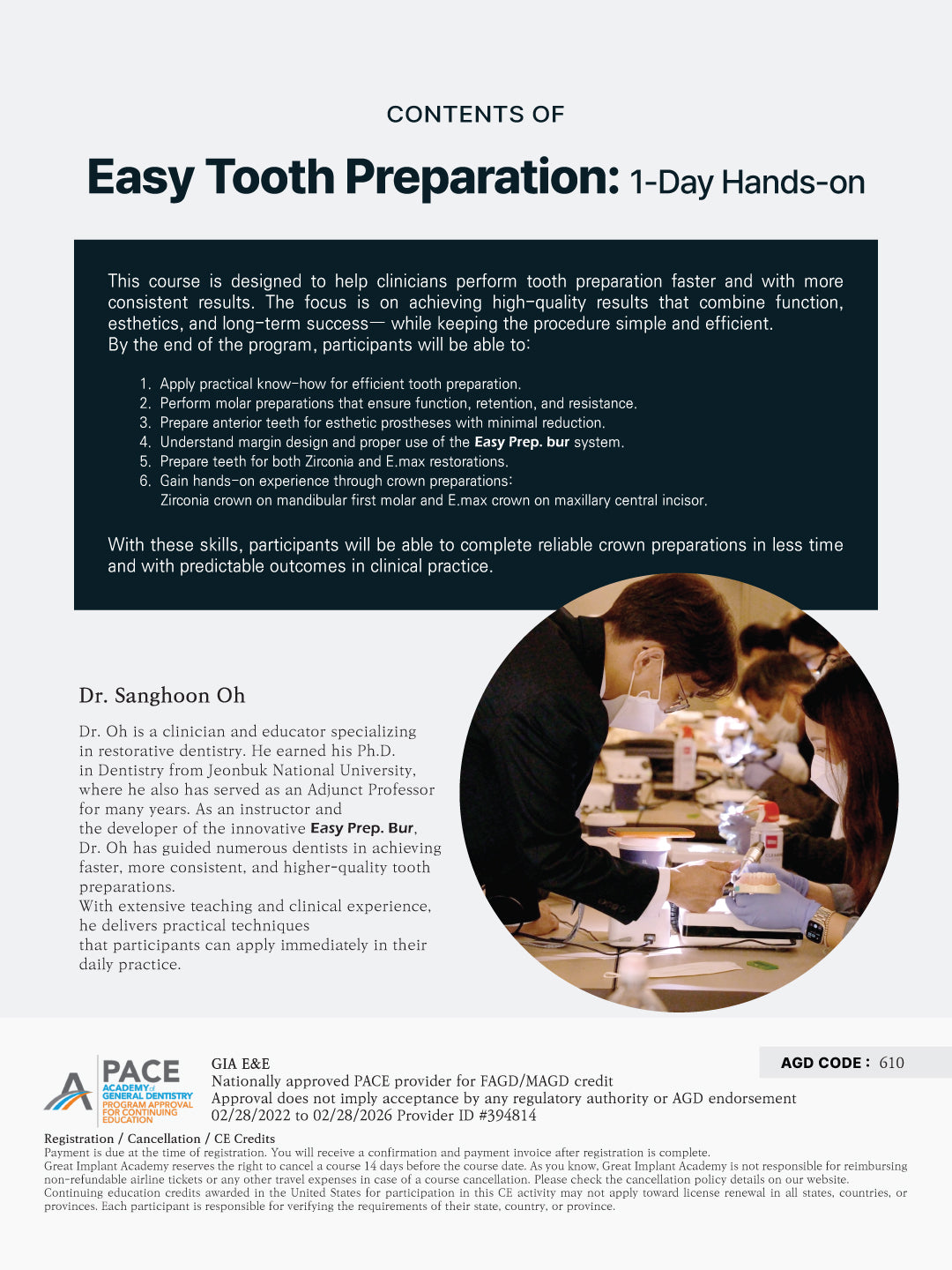 KDWC 2026 Dallas - No.13) Easy Tooth Preparation 1 Day Hands-on [Fri]