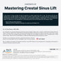 KDWC 2025 Los Angeles - No.30) Mastering Crestal Sinus Lift HANDS-ON [Sat]