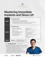 Sydney, Australia) Mastering Immediate Implants and Sinus Lift [2025/8/15 ~ 8/17]