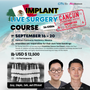 Cancun, MEXICO LSC 2026 / September 16 - 20 [Implant Live Surgery Course]