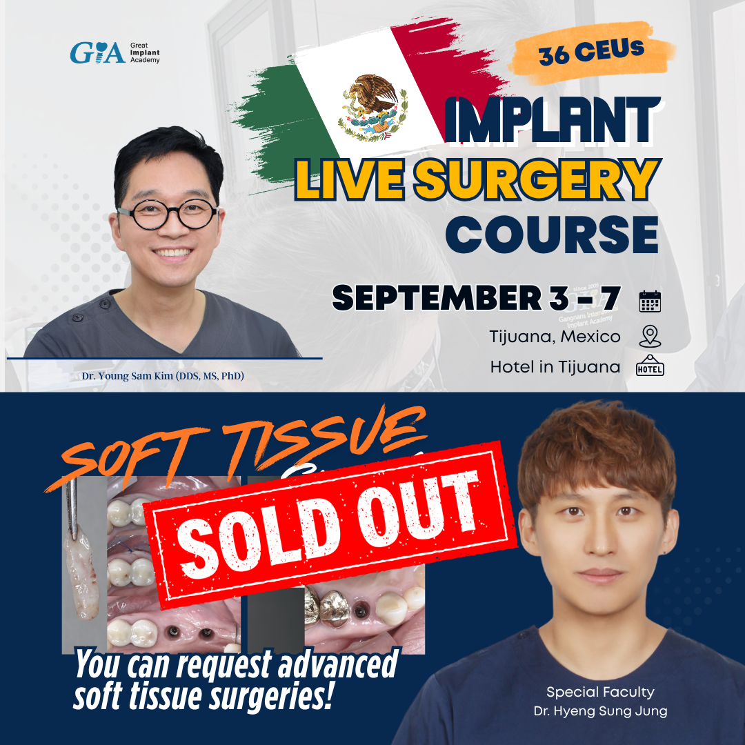 MEXICO LSC 2026 / September 3 - 7 [Implant Live Surgery Course]