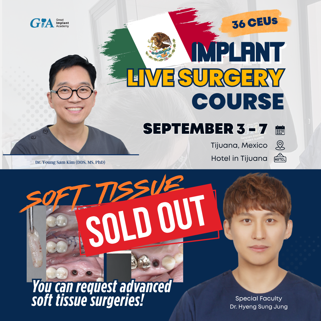 MEXICO LSC 2026 / September 3 - 7 [Implant Live Surgery Course]