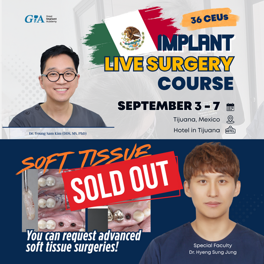 MEXICO LSC 2026 / September 3 - 7 [Implant Live Surgery Course]